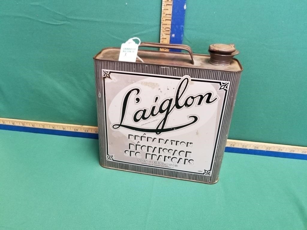 LAIGLON DRY CLEANER TIN