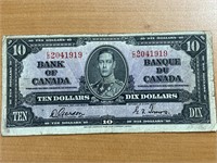 1937Cdn $10 Bill