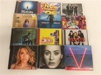 12 Assorted Music CDs