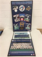 3 1991/92 Toronto Blue Jays Framed Posters