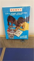 Scott USA Stamp Collecting Hobby Outfit