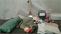 Box-Multimeters, Leather Gloves, Hat, Camp C