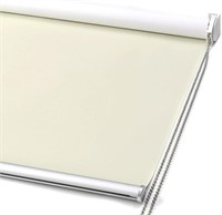 Blackout Roller Shade  Biscotti Beige  26W x 72H