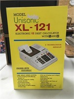 NIB Unisonic XL121 Calculator