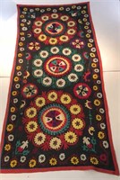 EMBROIDERED SUZANI WALL HANGING