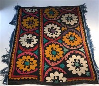 EMBROIDERED SUZANI WALL HANGING