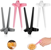 4pcs Finger Chopsticks For Gamers, Finger Snack