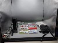 Black Nintendo Wii Gaming system