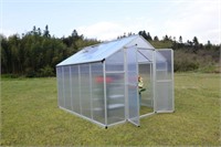 Unused 8ft x 10ft Twin Wall Green House