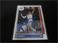 RJ Barrett Signed Trading Card FSG COA