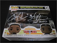 Rodman & Thomas Signed Funko Pop Heritage COA