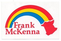 Frank McKenna New Brunswick Decal