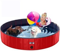 V-HANVER Foldable Dog Pool Collapsible Heavy...