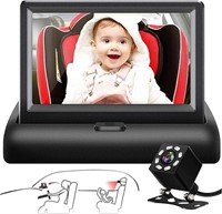 Baby Car Mirror, 4.3'' HD Night Vision Function Di