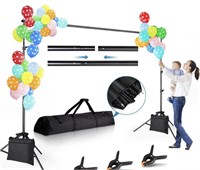 EMART 8.5X10FT PHOTO BACKDROP STAND BALLOONS NOT