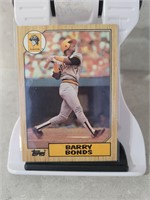 1987 Topps Barry Bonds Rookie #320
