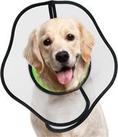 YYBD Lightweight Plastic cone for Dog x2