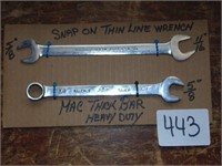 MAC Snap On SAE Wrenches