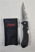 Guthook Folding Pocket Knife with Pouch