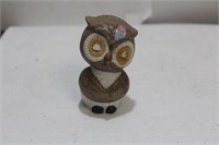A Single Ceramic Owl Shaker