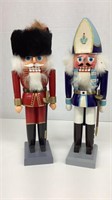 (2) Nutcrackers. One is marked as German. These
