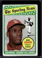 Bob Gibson 1969 Topps The Sporting News N.L.