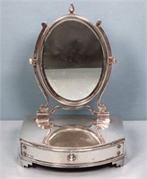 1902 London Sterling Silver Dressing Mirror