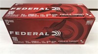 100 Rounds Federal 12 Ga. Field & Target 2 3/4"
