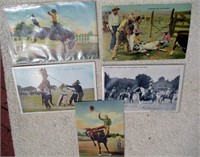 Vintage   Rodeo   Postcards (5)