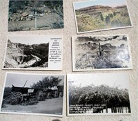 6pc Vintage Tombstone, Bisbee, Etc.  Postcards