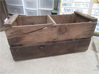 Wood "Sunflower" Box