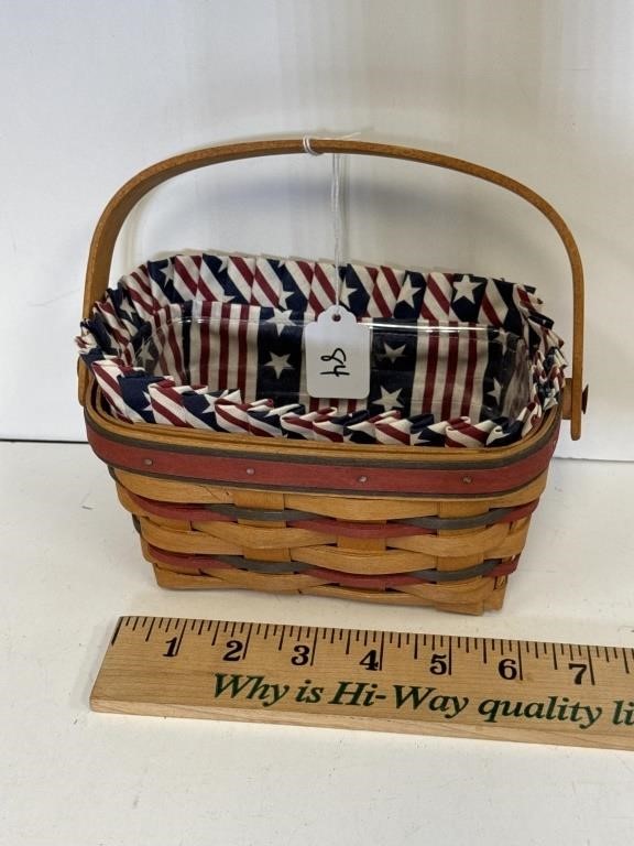 LONGABERGER ALL AMERICAN BASKET