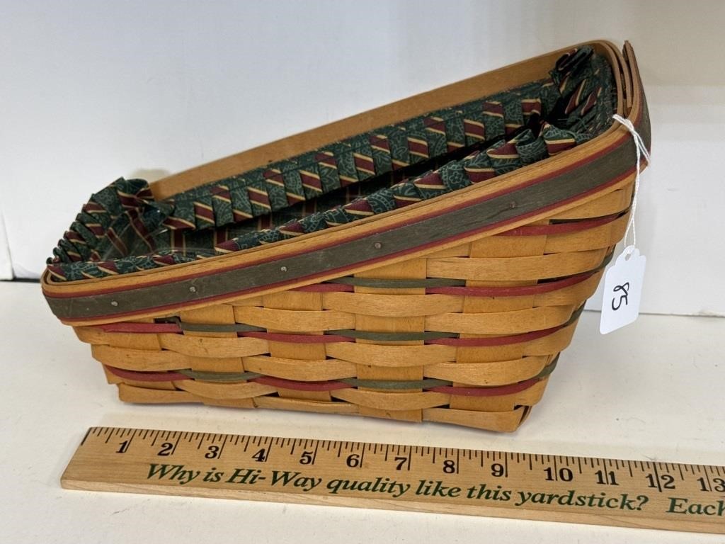 LONGABERGER VEGETABLE BASKET