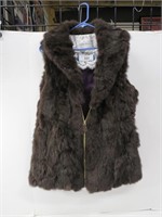 Patrizia Luca Rabbit Fur Vest