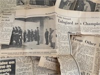 Freddie Steinmark Book&Original Newspaper Articles