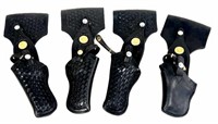 (4) Bucheimer Patrolman Leather Holsters