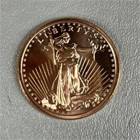 St Gaudens Copper Round .999 (1 ounce)