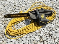 McCulloch 16in Electric Chain Saw, Extension Cord
