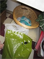 Clothes Pins / Basket / Plastic Hangers