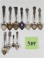 Lot of (11) Sterling Silver Spoons