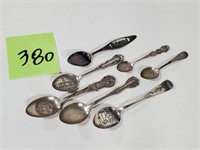 Lot of (7) Sterling Silver Spoons