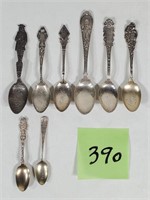 Lot of (8) Sterling Silver Spoons