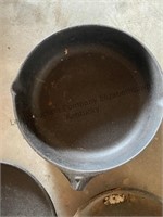 Several cast iron items