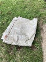 Tarp unknown size or condition