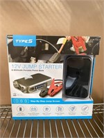 New TYPE S 12V Jump Starter & 8000mAh Portable