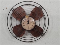 Fan Wall Clock