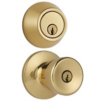 C1084  Tulip Doorknob and Deadbolt Combo Pack