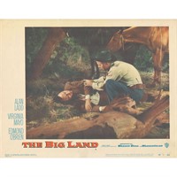 The Big Land 1957 original vintage lobby card