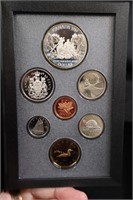 Royal Canadian mint double dollar proof set 1989