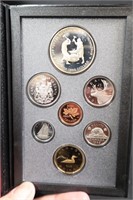 Royal Canadian mint double dollar proof set 1988